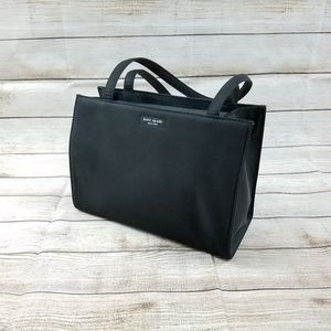 KATE SPADE SAM BAG | Black Nylon Mini Tote Handbag